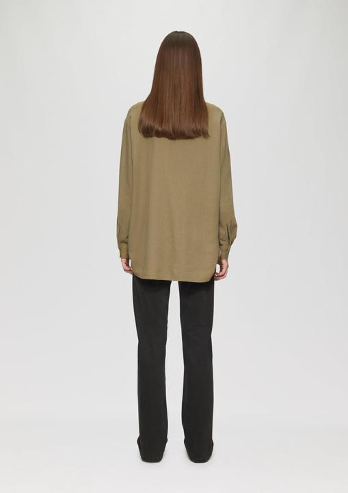 Immagine prodotto s.Oliver Bluse Lange Hemdbluse aus Viskose-Leinenmix (40)