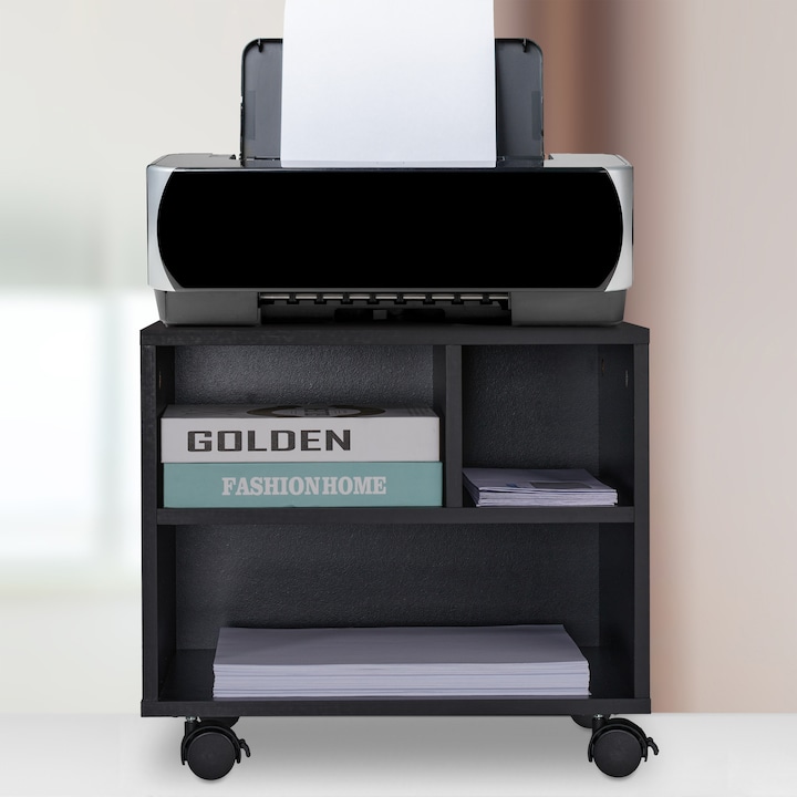 Immagine prodotto Relaxdays Carrello porta stampante (40 x 30 x 35,5 cm)