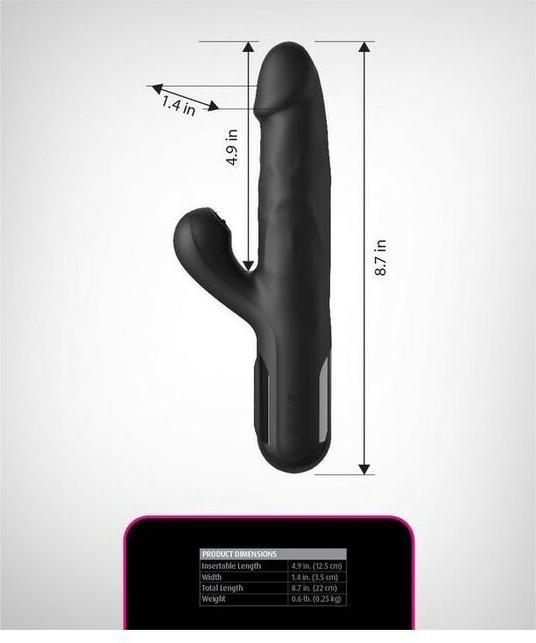 Actual product image Pipedream Sonix Silicone Thruster