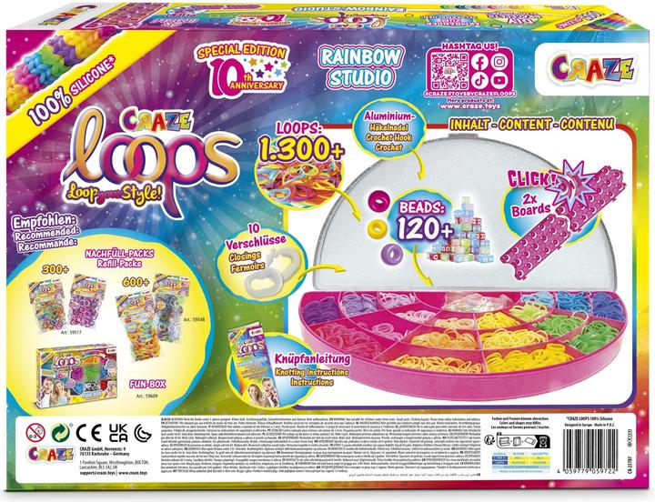 Actual product image Craze Rainbow Studio