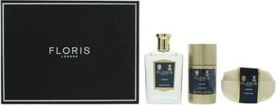 Actual product image Floris Cefiro EDT 100ml Soap 100g Deodorant Stick 75ml for Unisex (Perfume set)