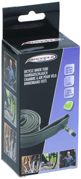 Bicycle Gear Bike inner tube 20"x1,75/1,95 (Dunlop (DV), 20")