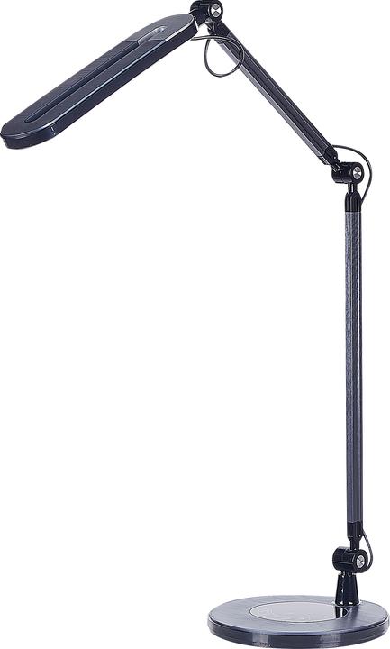 Produktbild Beliani Schreibtischlampe LED Metall schwarz 80 cm verstellbar GRUS (910 lm)