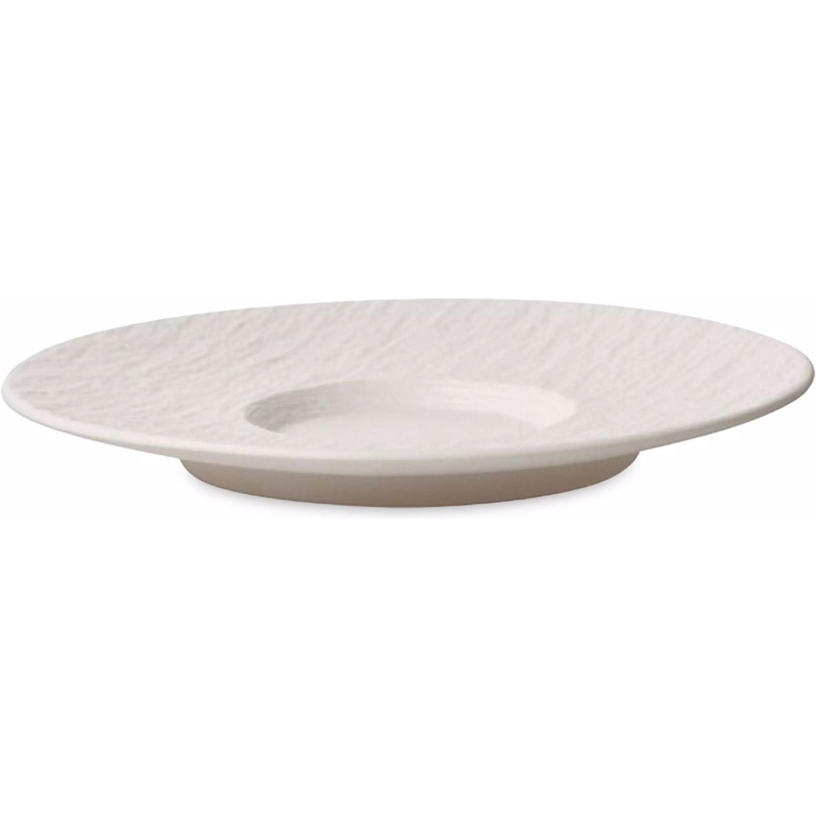 Villeroy & Boch Piattino Café au lait Fabbricazione Rock blanc, Tazza, Bianco