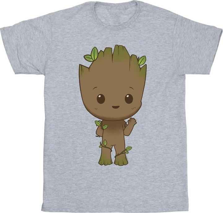 Produktbild I Am Groot Chibi Wave Pose TShirt (XL)