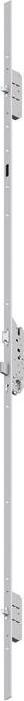 Image du produit Fuhr Serrure multipoints Multisafe PZW 16/45/92/8 mm plat argent 2170 mm pêne dormant (Cylindre profilé)