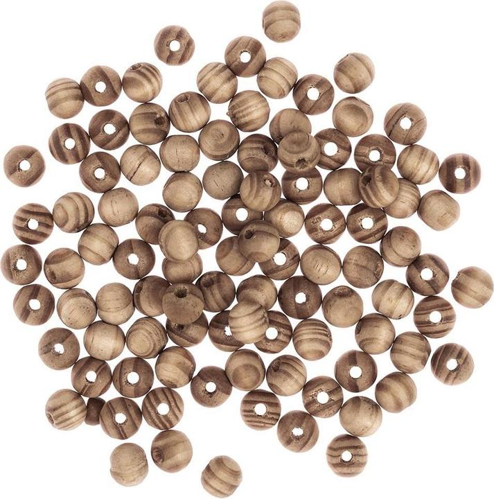 DP Craft Holzperlen Kiefernkugeln 10mm 100 Stk