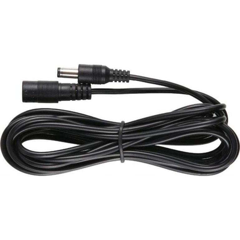 Espe, Prolunga, DC extension cord 5.0m two-core 2x0.5mm2 braided plug/socket 2.1x5.5 mm (5 m)