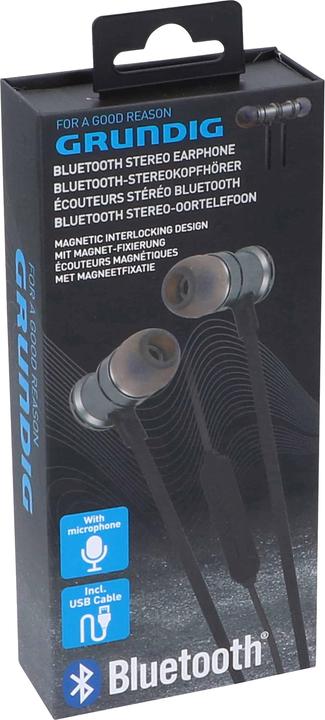 Produktbild Grundig In-Ear-Kopfhörer Bluetooth (schwarz) (ANC, Kabellos)