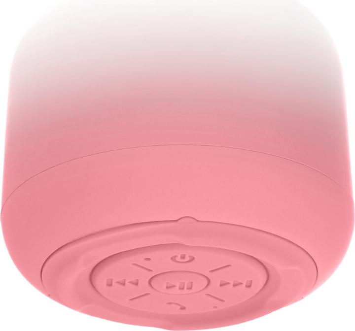 Actual product image Setty speaker round GB-900 white-pink gradient (8 h)