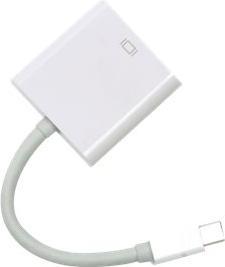 JJ Computer JOUJYE AVC 227-0.1m MiniDVI/DVI adapter cable white (10 cm)