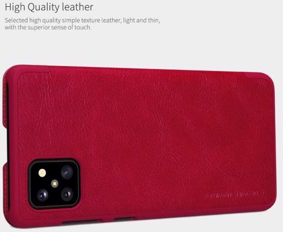 Actual product image Nillkin Qin Series (Samsung Galaxy Note 10 Lite)