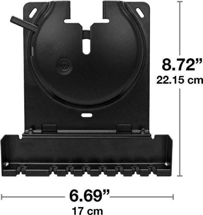 Produktbild Sanus Wandhalterung WSSCAM1 zu Sonos AMP - schwarz (Wandmontage, Neigbar)