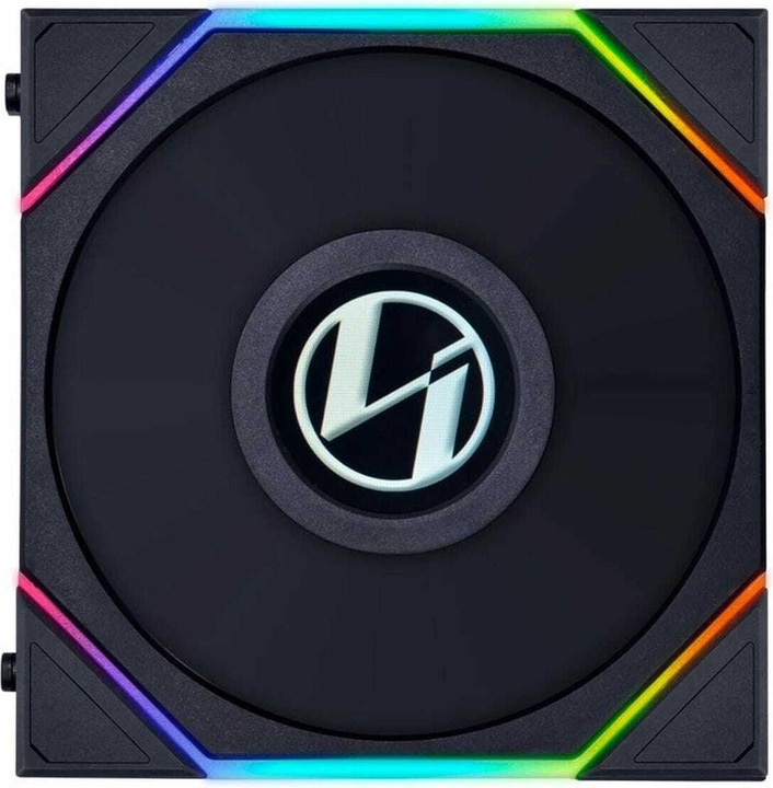 Actual product image Lian-Li UNI FAN TL LCD Reverse Blade (120 mm, 3 x)