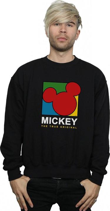 Actual product image Disney Mens Mickey Mouse True 90s Sweatshirt (S)