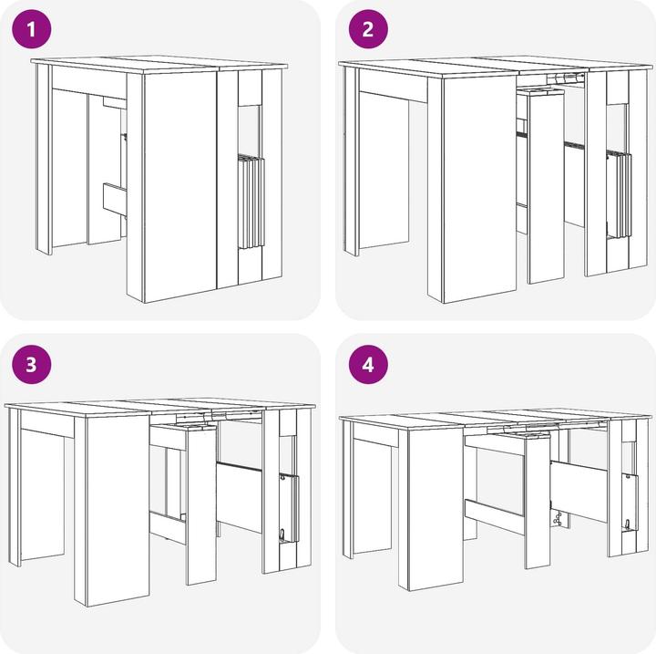 Image du produit vidaXL Esstisch (180 x 85 x 75 cm)