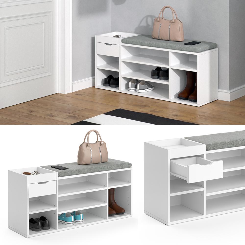 Thumbnail - Vicco, Schuhschrank, Eleon (101 x 30 x 45 cm)