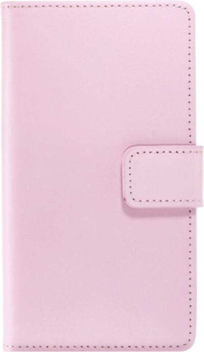 Actual product image OEM Slim Leather Book Case for Sony Xperia Z - pink 4250710507894 (Sony Xperia Z)