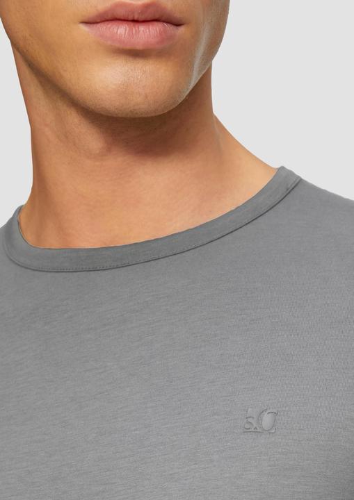 Actual product image S.Oliver T-Shirt Softes Longsleeve aus Jersey mit Logo-Detail (3XL)