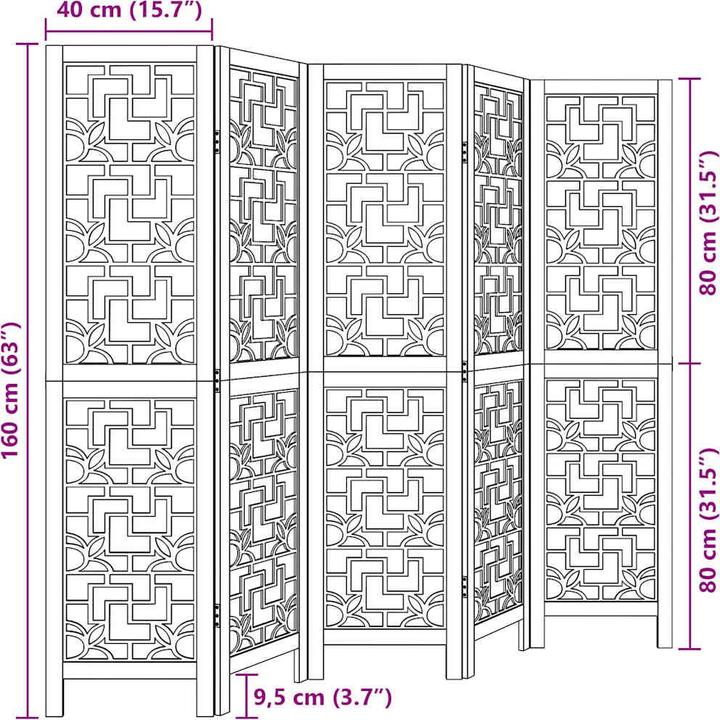 Immagine prodotto vidaXL Paravent