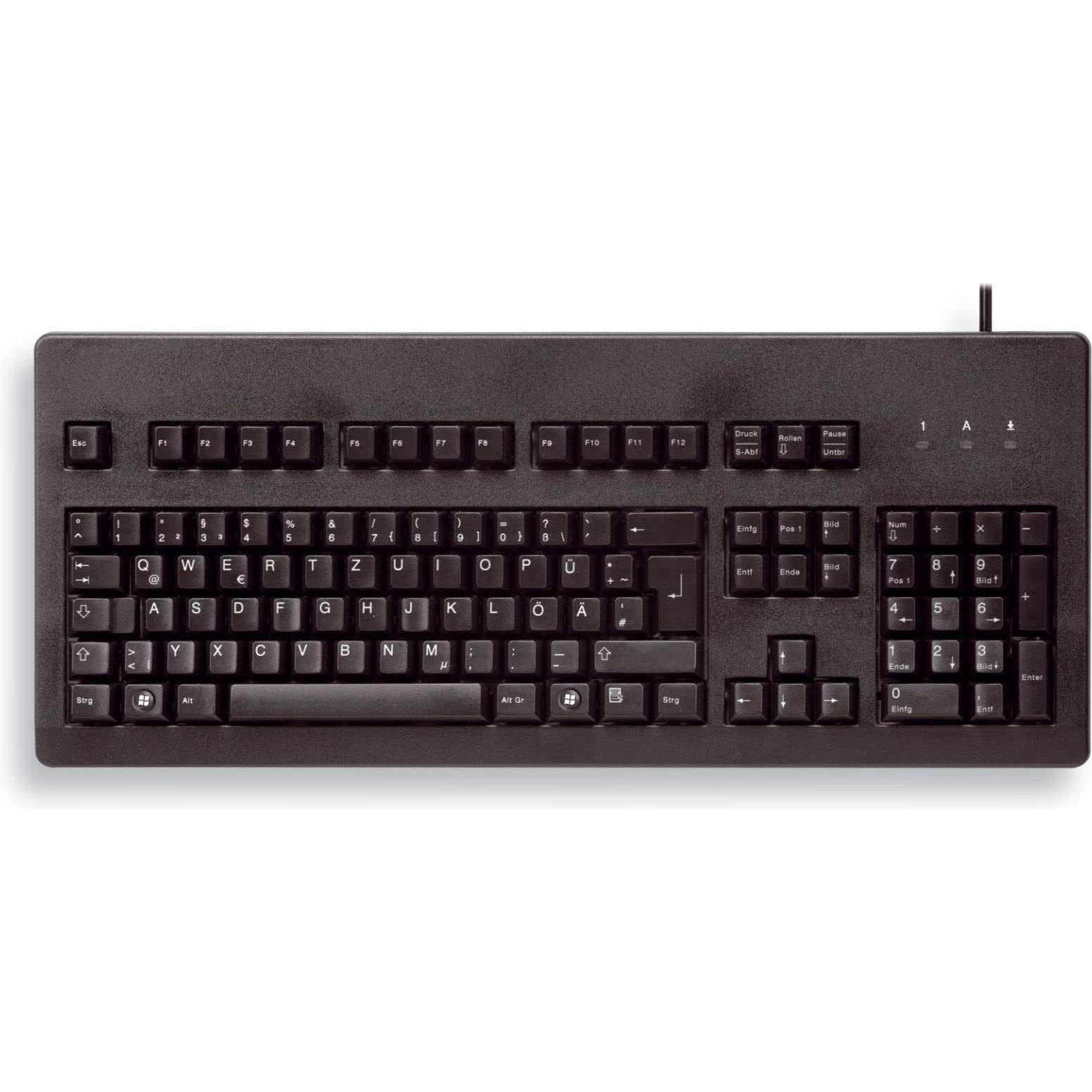 CHERRY G80-3000 (DE, Kabelgebunden), Tastatur, Schwarz