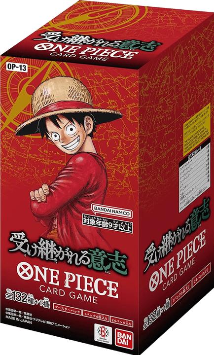 Produktbild Bandai Carrying on His Will OP-13 Booster Display (24) - One Piece Card Game - JP (Japanisch, Booster Display)