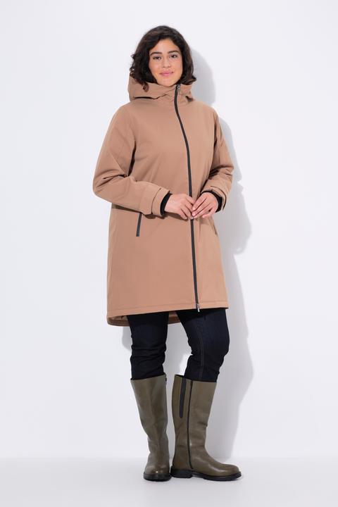 Produktbild Ulla Popken HYPRAR Funktionsjacke, wasserdicht, 2-Wege-Zipper (50, 52)