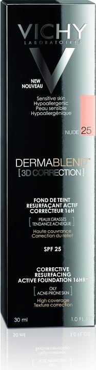 Actual product image Vichy Dermablend (3D Correction) (25 Nude)