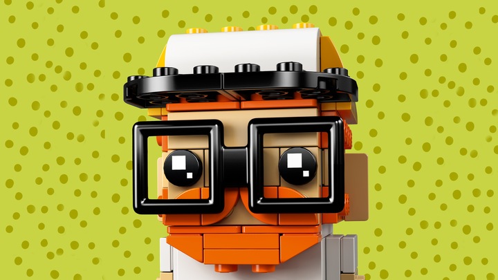 Actual product image LEGO Go Brick Me (41597, LEGO Brickheadz)
