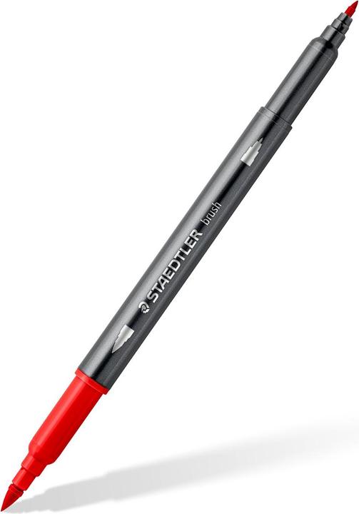 Actual product image Staedtler Double fibre-tip pens Asia, box of 6, 2 tips, line width: 1.0 (6 x)