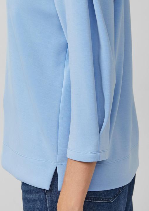 Produktbild s.Oliver Sweatshirt Sweatshirt aus Scuba mit 3/4-Arm (48)