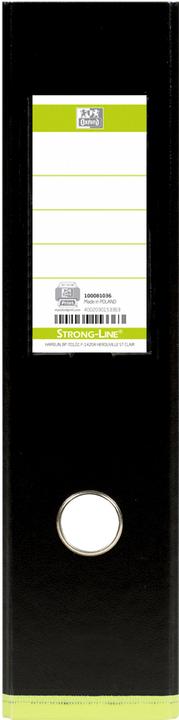 Produktbild Elba Ordner myColour, Rückenbreite: 80 mm, schwarz-hellgrün DIN A4, Einband aussen (A4, 80 mm, 1 Stück)