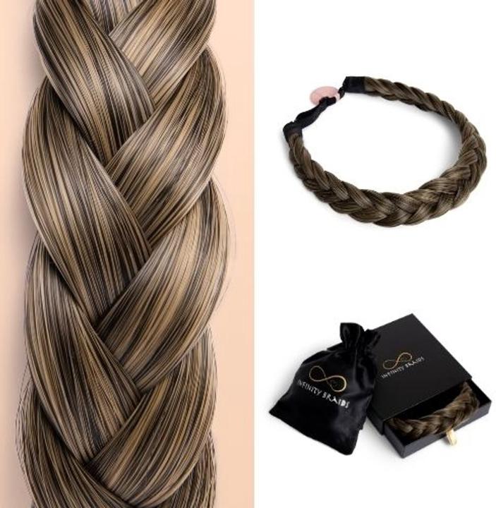 Actual product image Infinity Braids Regular Braid Lizzy Atomic Punch