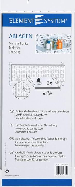 Produktbild Element-System Ablage
