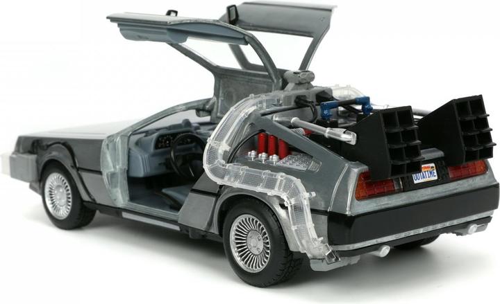 Actual product image Jada 253255038 - Ritorno al Futuro 1 - Time Machine DeLorean DMC12 con luci - sc