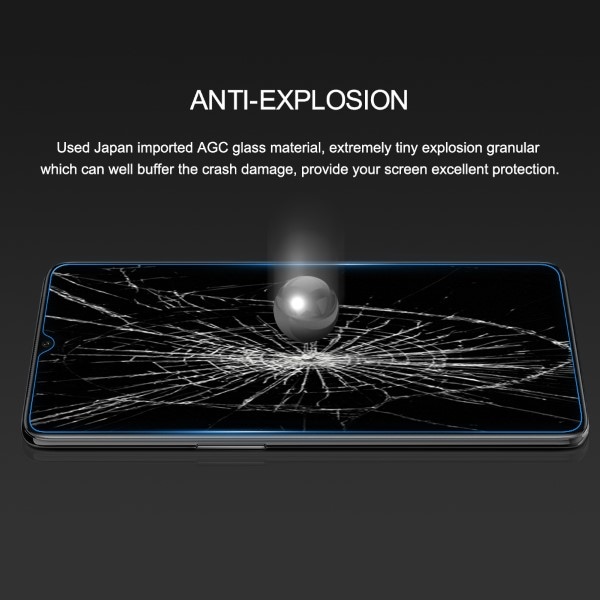 Actual product image Nillkin H+ PRO protective glass (1 Piece, OnePlus 7T)