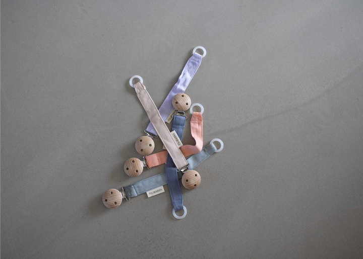 Actual product image Filibabba Pacifier holder Fresh violet (1 x)