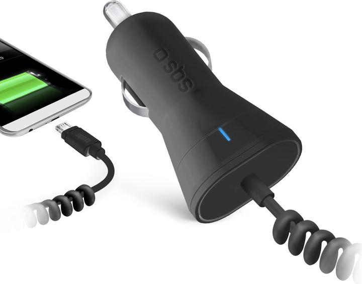 Produktbild SBS Auto-Ladegerät mit Micro USB-Anschluss