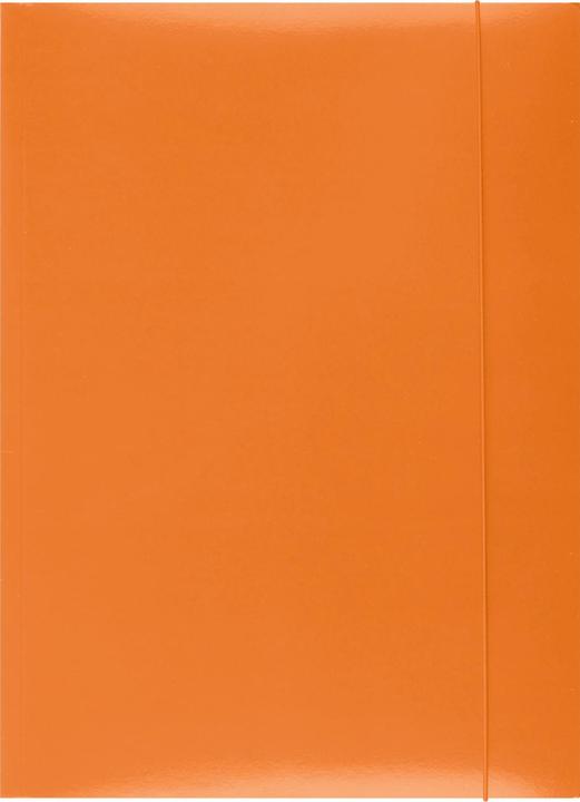 Actual product image Office Products folder, cardboard, a4, 300g/m2, 3 flaps, orange