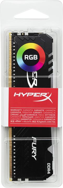 Image du produit HyperX Fury RGB (1 x 8GB, 3600 MHz, RAM DDR4, DIMM)