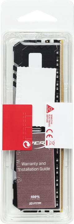 Image du produit HyperX Fury RGB (1 x 8GB, 3600 MHz, RAM DDR4, DIMM)