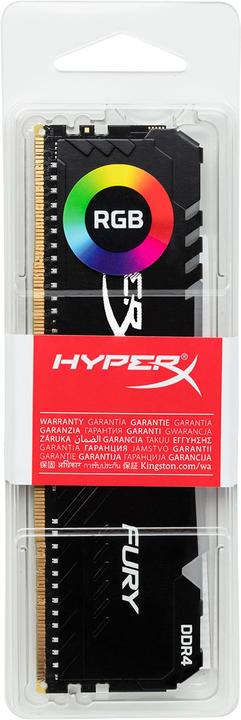 Actual product image HyperX Fury RGB (1 x 16GB, 3600 MHz, DDR4-RAM, DIMM)