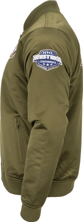 Image du produit Mitchell & Ness M&N Satin Bomber Veste - PATCHES Milwaukee Bucks (M)