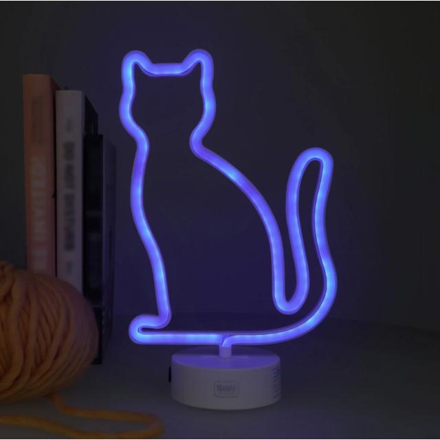 Produktbild Legami LED-Lampe mit Neoneffekt - Katze