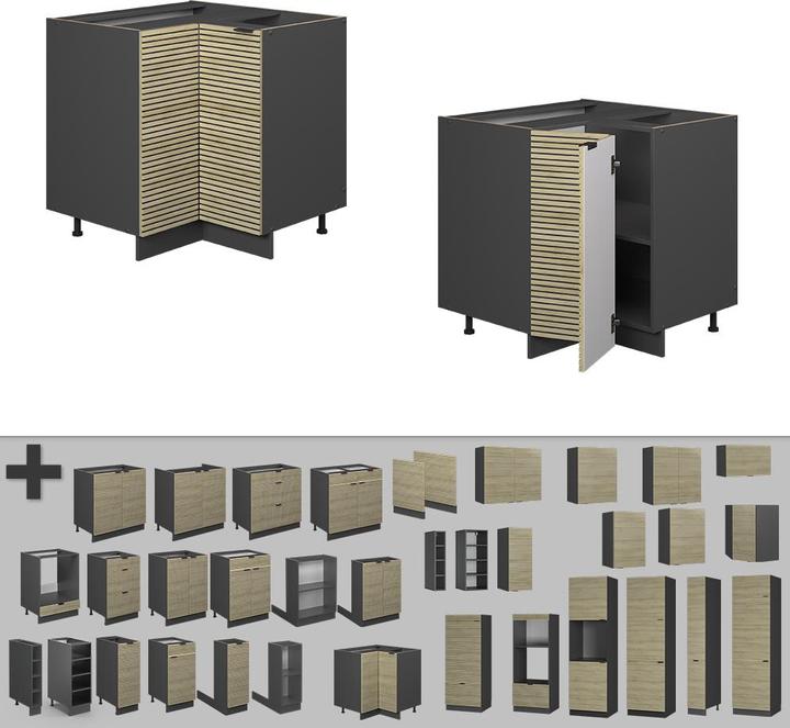 Produktbild Vicco Küchenschränke  Fame-Line