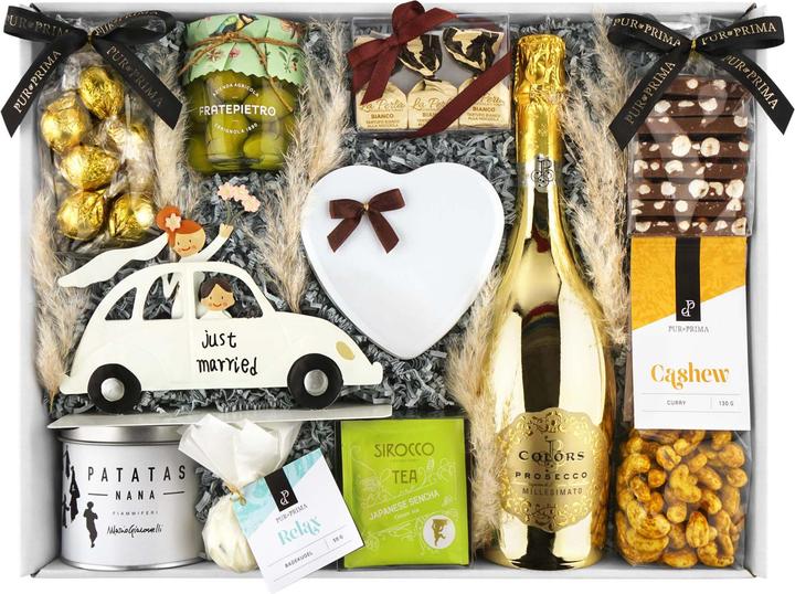 Geschenkkörbe CH Just Married