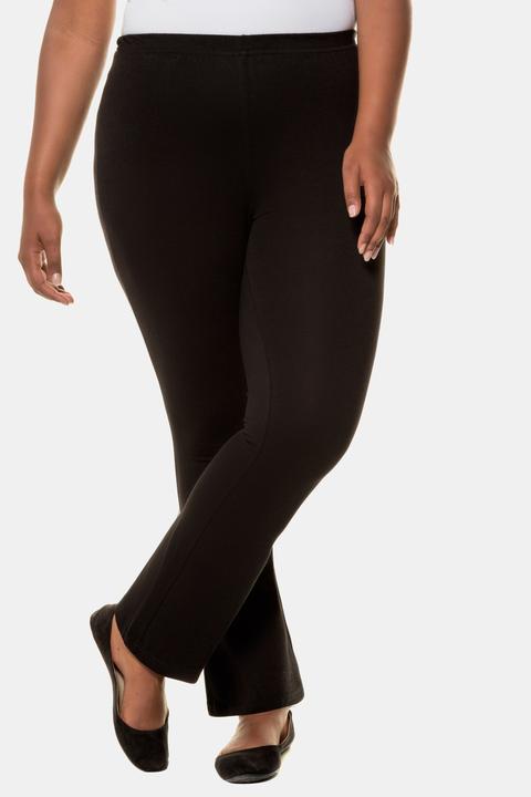 Produktbild Ulla Popken Hose, Yogahose, Jersey, ausgestelltes Bein, Elastikbund (54, 56)