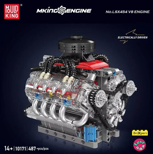 Produktbild Mould King LSX454 V8 Motor