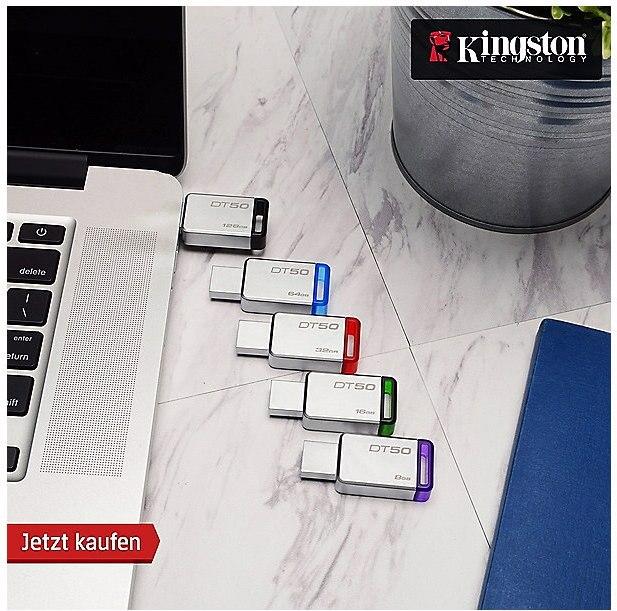 Produktbild Kingston DataTraveler 50 (128 GB, USB-A, USB 3.1)