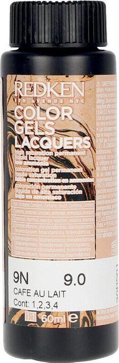 Actual product image Redken COLOR GEL LACQUERS #9N-cafe au lait V110 (#9N-cafe au lait)
